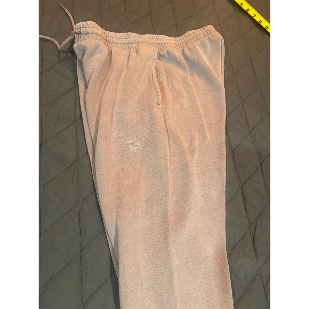 Victorias Secret PINK Fleece Jogger Sweatpants Mauve Pink Small High Rise Pocket - Picture 7 of 9